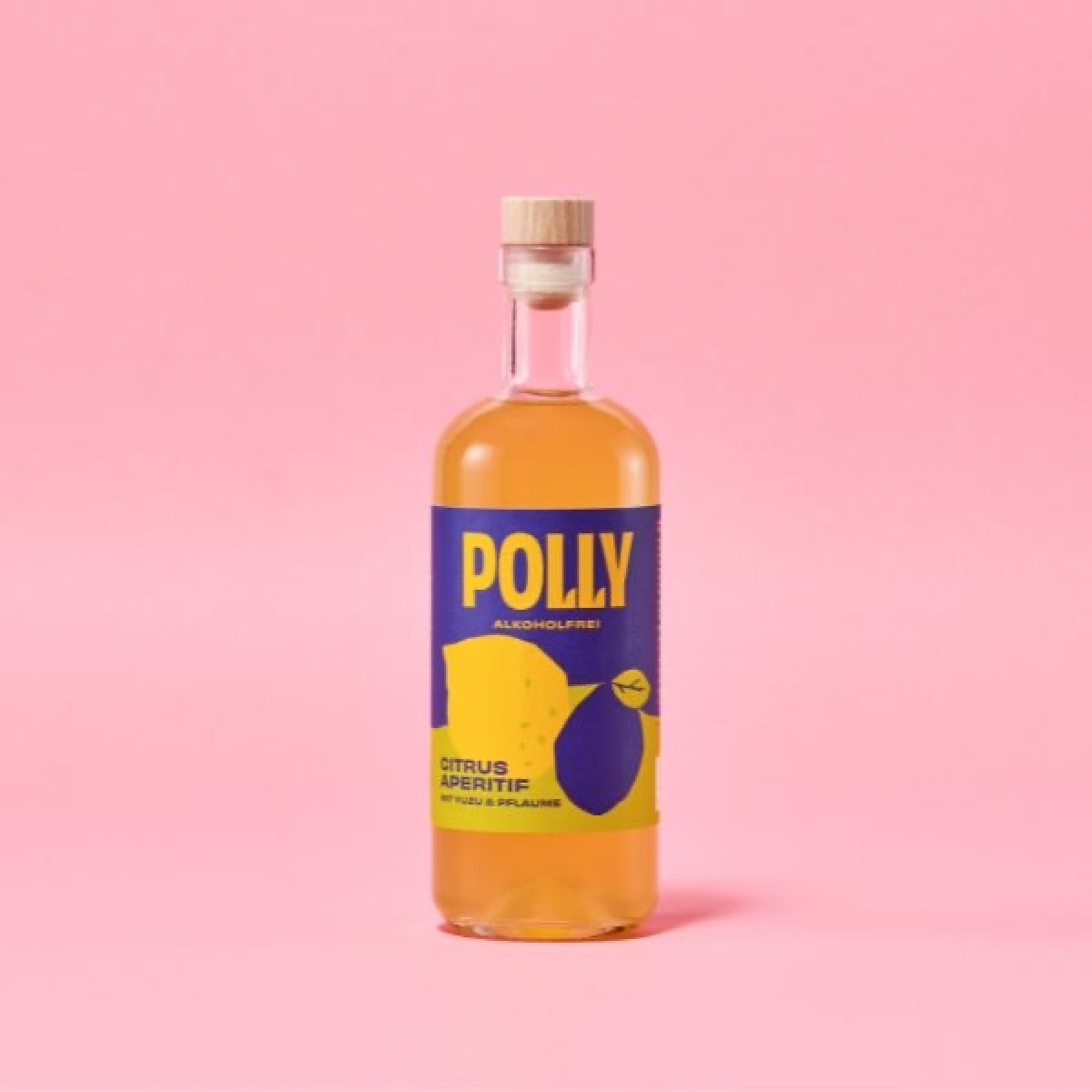 POLLY Citrus Aperitif 500 ml – Alkoholfreie Alternative inspiriert von Limoncello