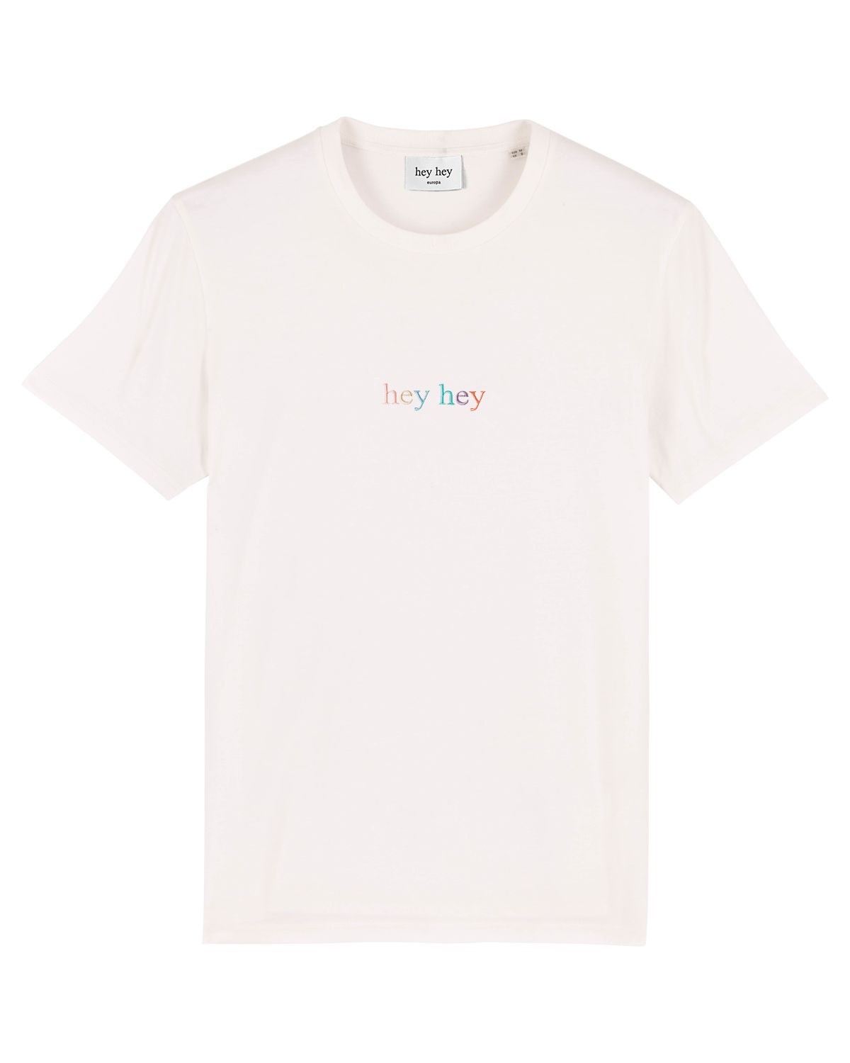 hey hey Studios Rainbow T-Shirt off-white