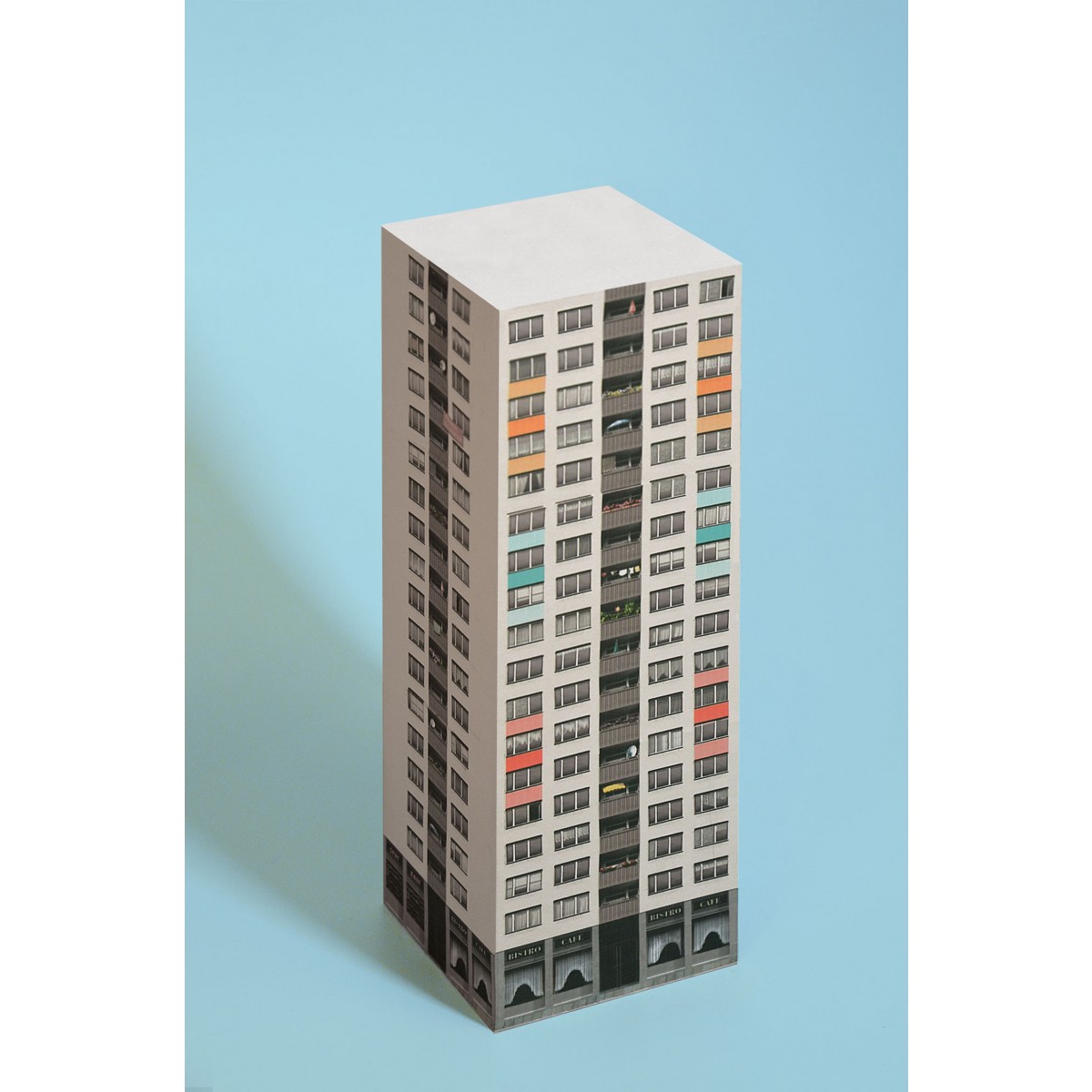 Paperscraper® „Plattenbau Berlin“