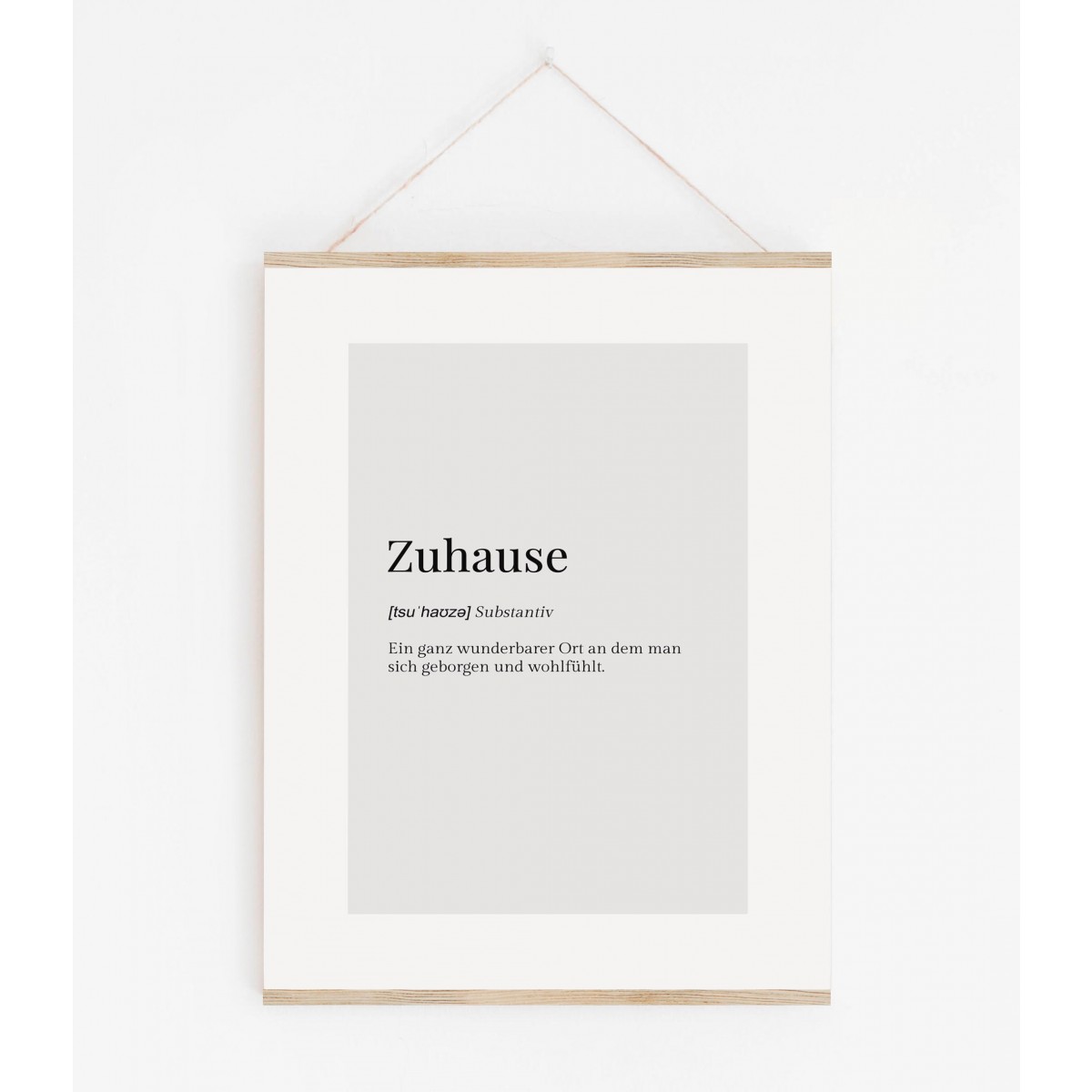 Zuhause Poster von Skanemarie 