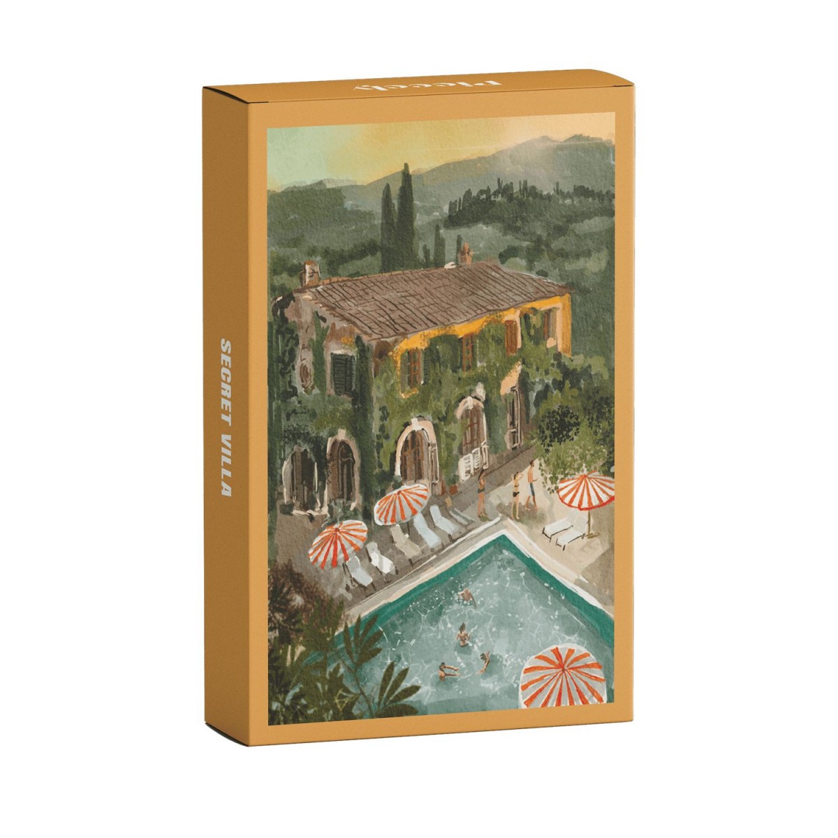 Piecely Secret Villa Minipuzzle, 99 Teile