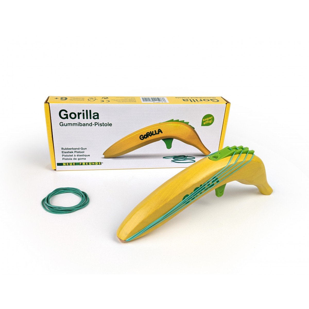 Gorilla - Gummiband Pistole von Neue Freunde