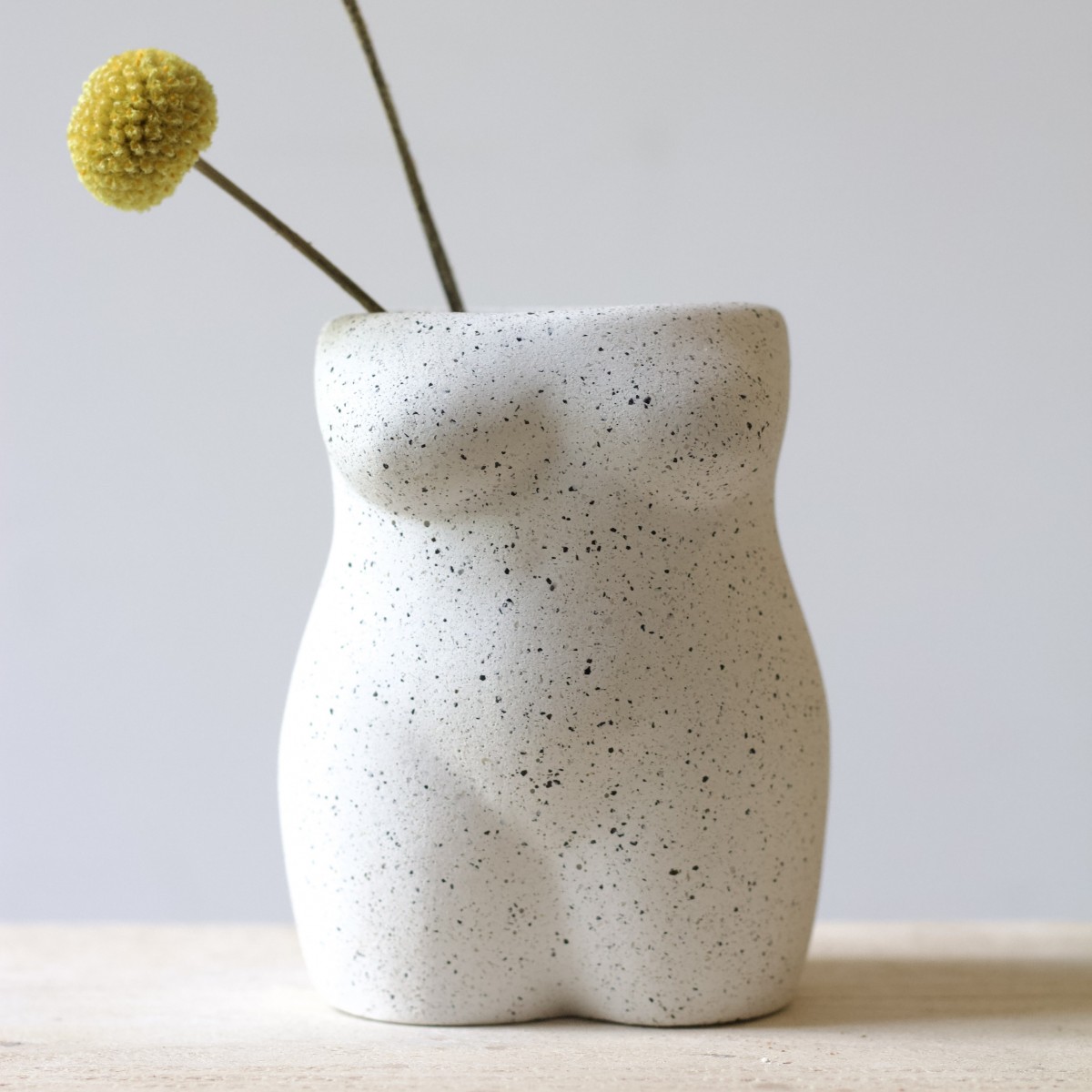 Frauenkörper Vase ''gesprenkelt'' von namou