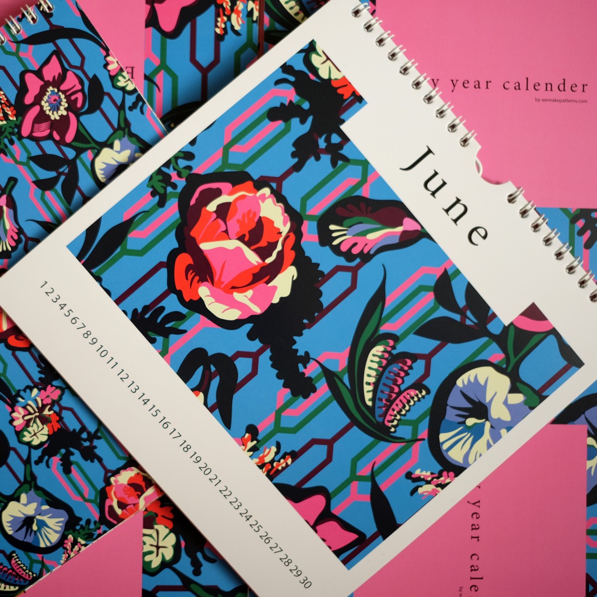 We Make Patterns Design - Every Year Calendar