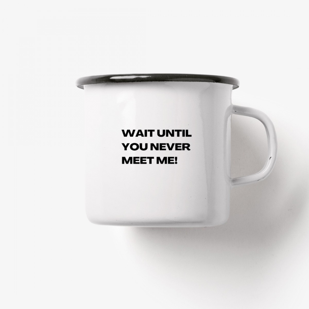 typealive / Emaillebecher Tasse / Introverted