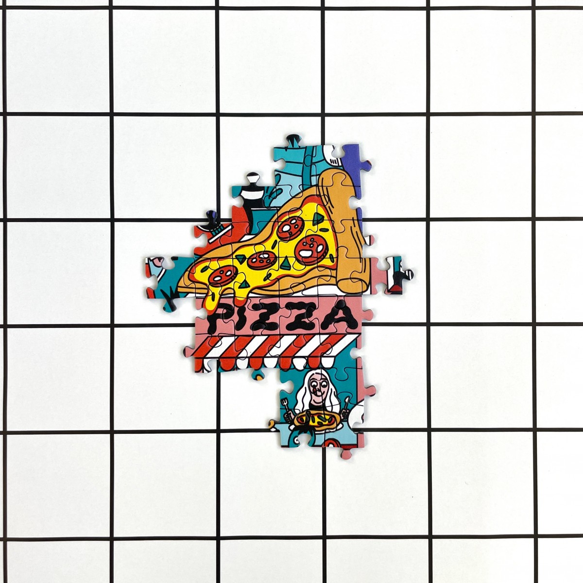 Das Puzzle Kollektiv - Puzzle "Heat Waves" 500 Teile