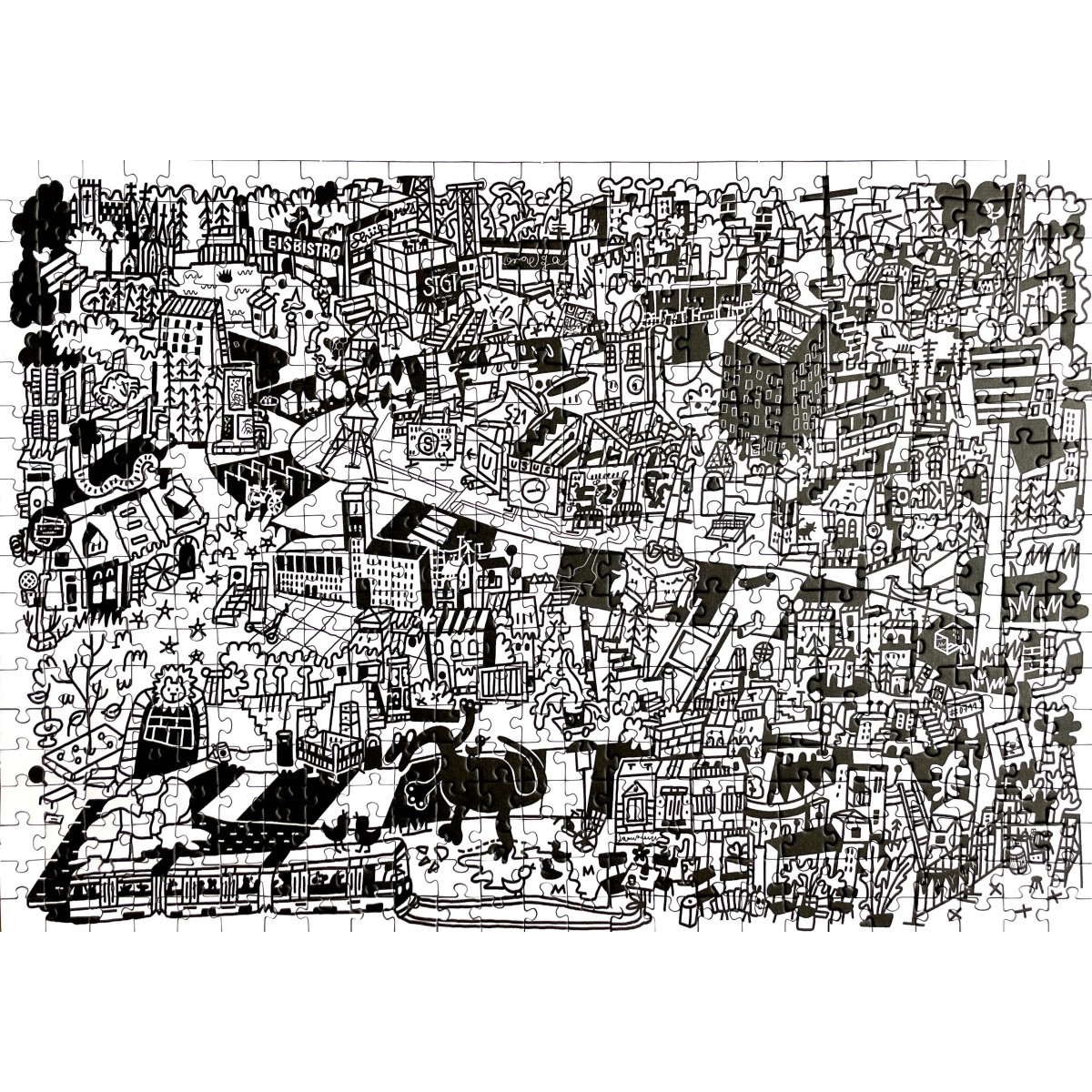 Das Puzzle Kollektiv - Puzzle "‘0711" 500 Teile