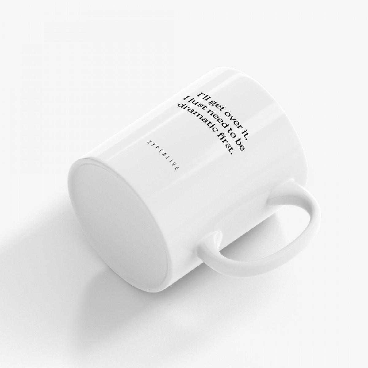 typealive / Tasse aus Keramik / Dramatic