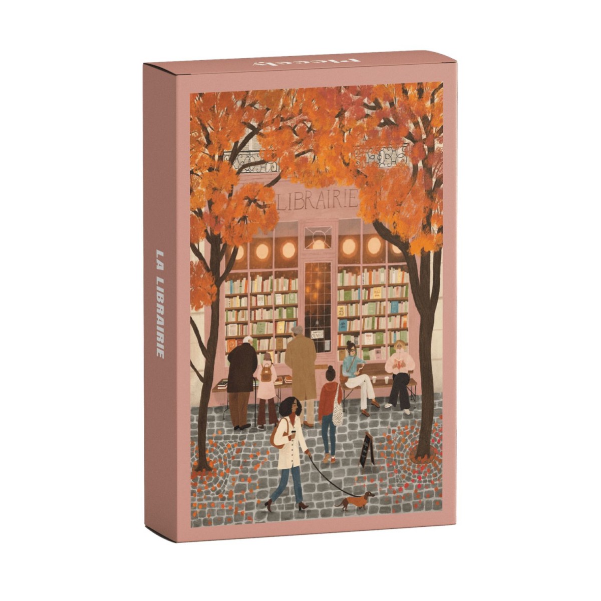Piecely La Librairie Minipuzzle, 99 Teile