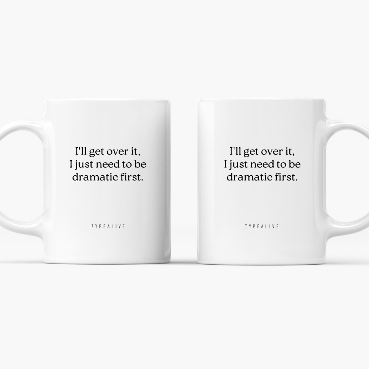 typealive / Tasse aus Keramik / Dramatic