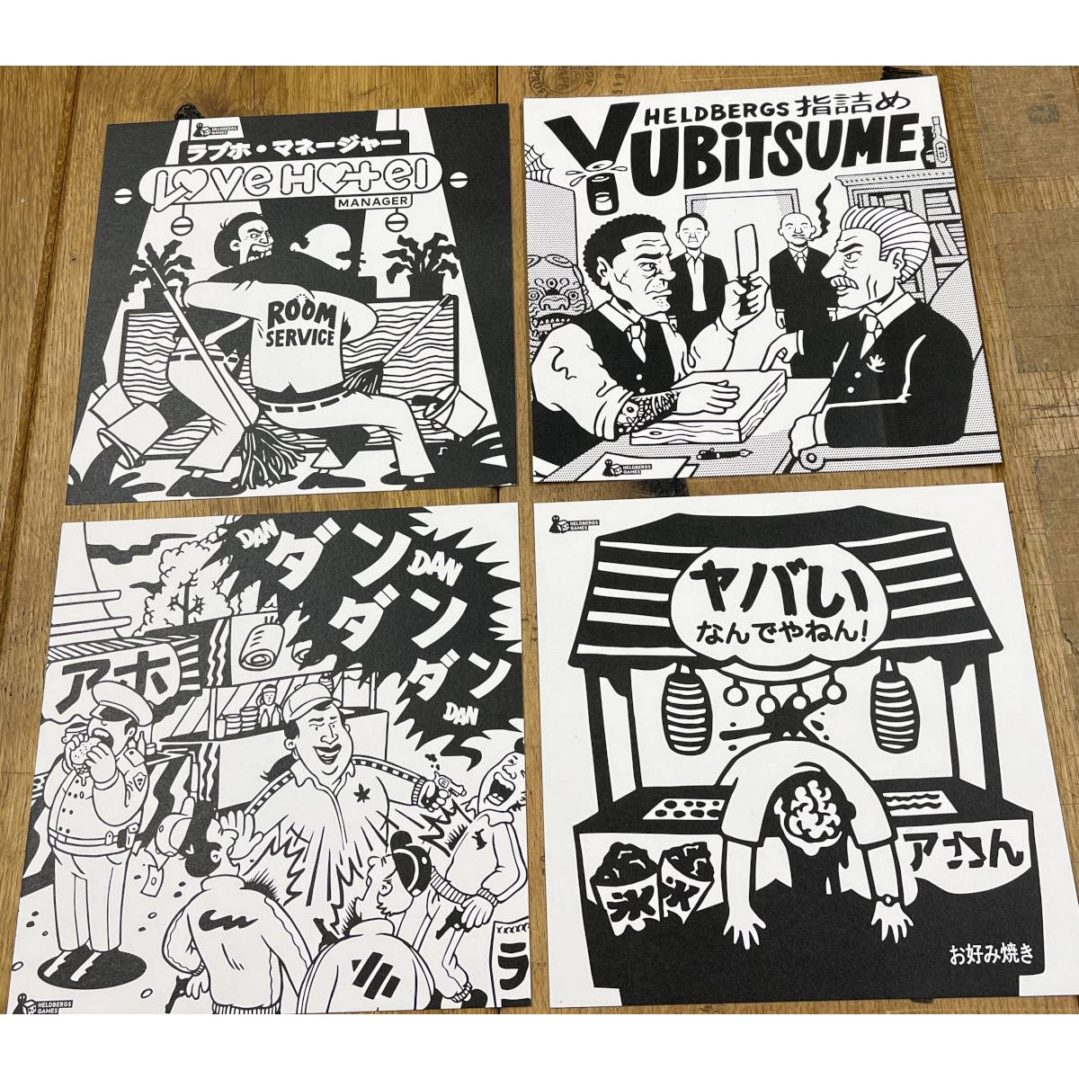Flash Sheet Set "Ni" -  Heldbergs Games