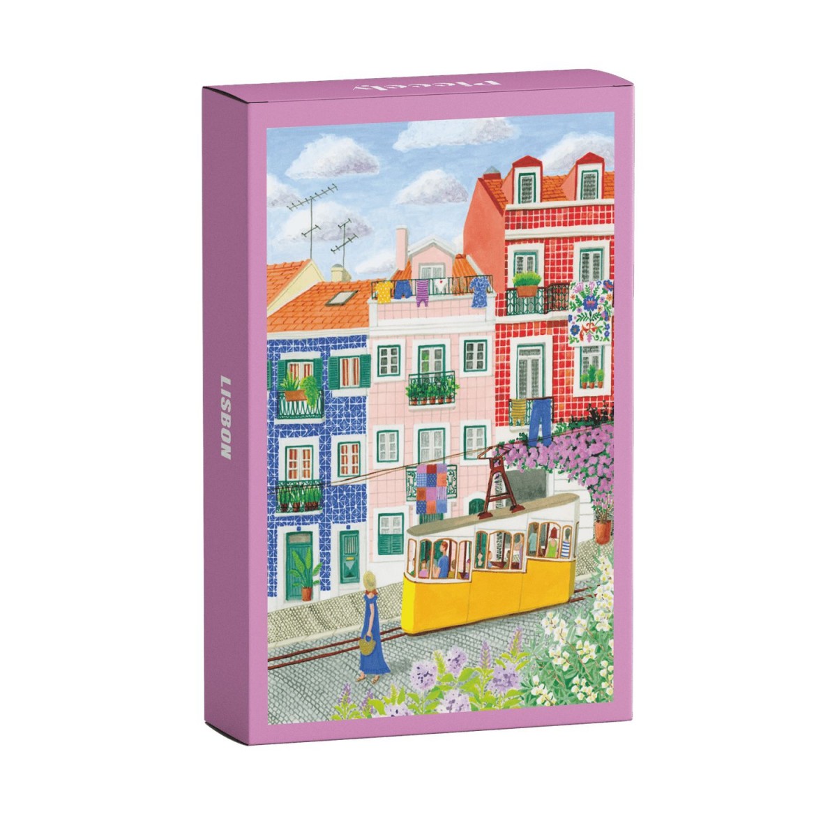 Piecely Lisbon Minipuzzle, 99 Teile