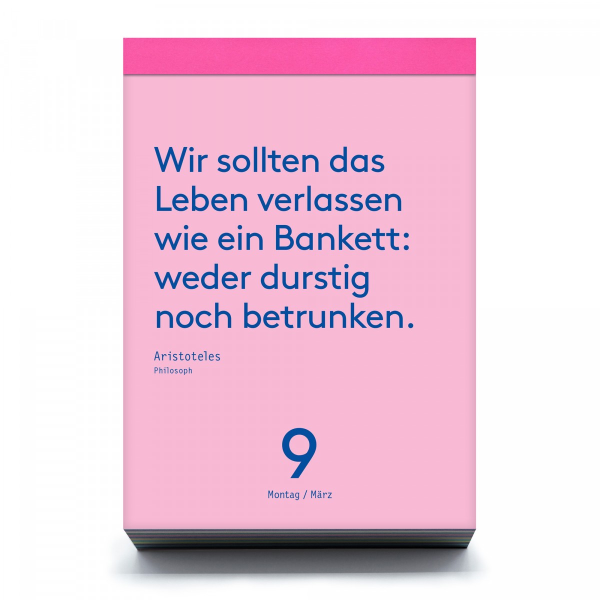 Denkpause 2026 (Tagesabreißkalender)