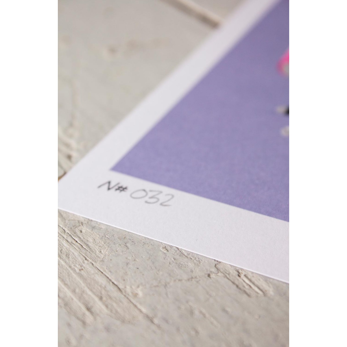 Stencil Artprint »Yummy« DIN A4