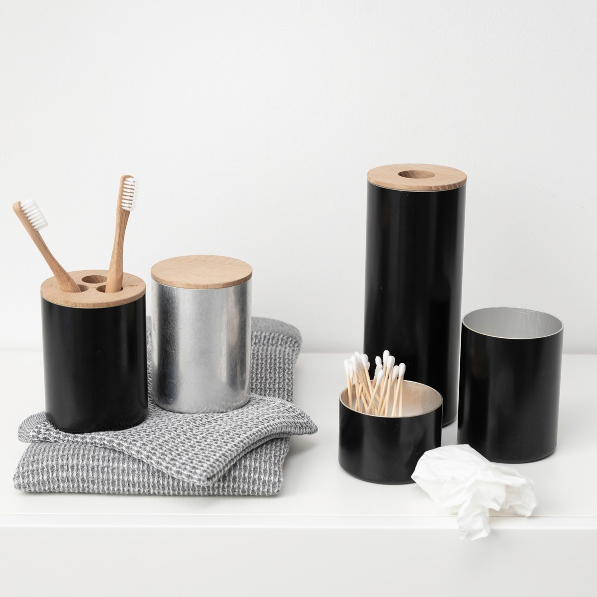 werkvoll by Lena Peter - Recycling Badmülleimer FIRE