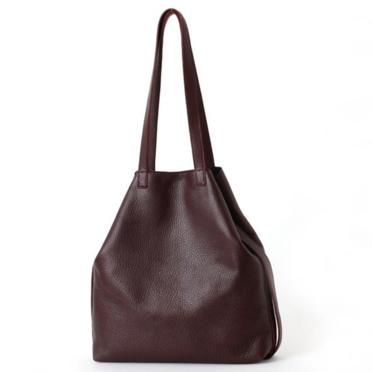alexbender Multifunktionale Tasche echt Leder Bordeaux