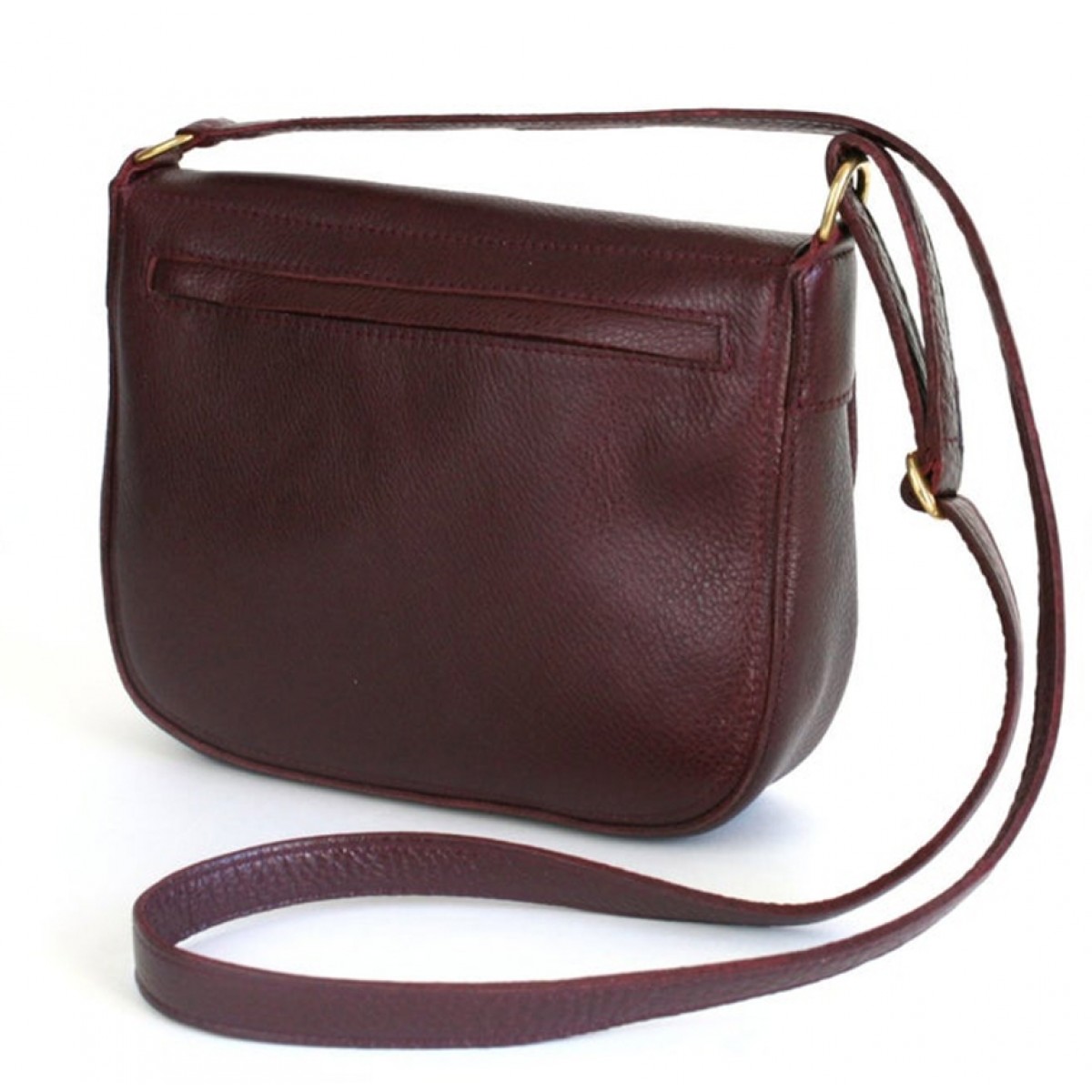 alexbender – Satteltasche Echt-Leder Bordeaux