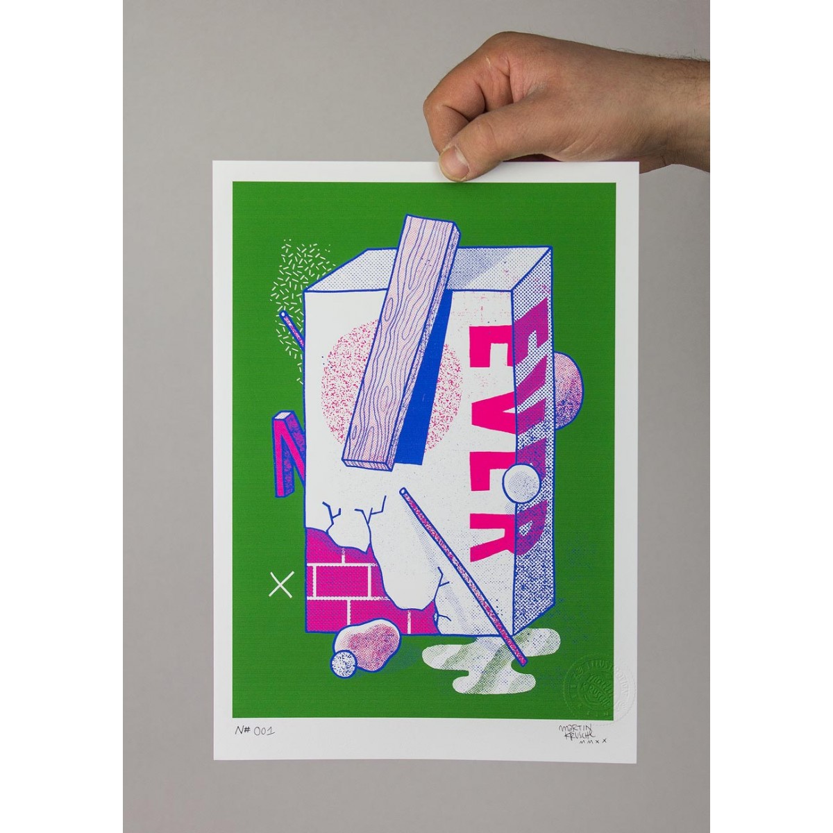Martin Krusche - Fineartprint »The Box« DINA4