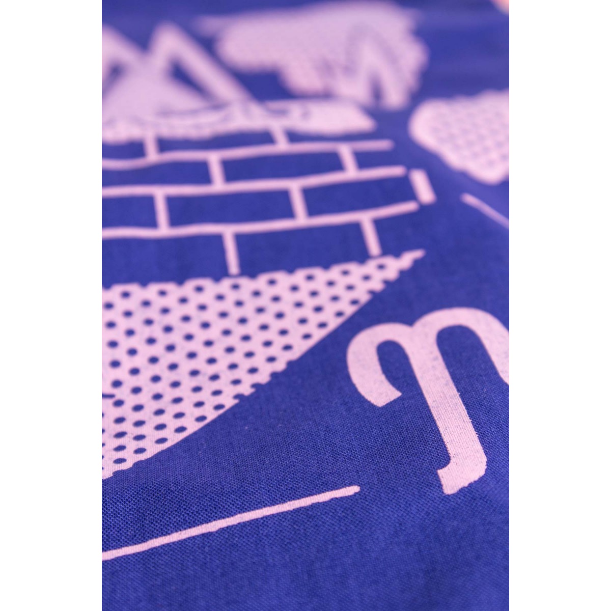 Martin Krusche - Sportbeutel »Burning House« Blue