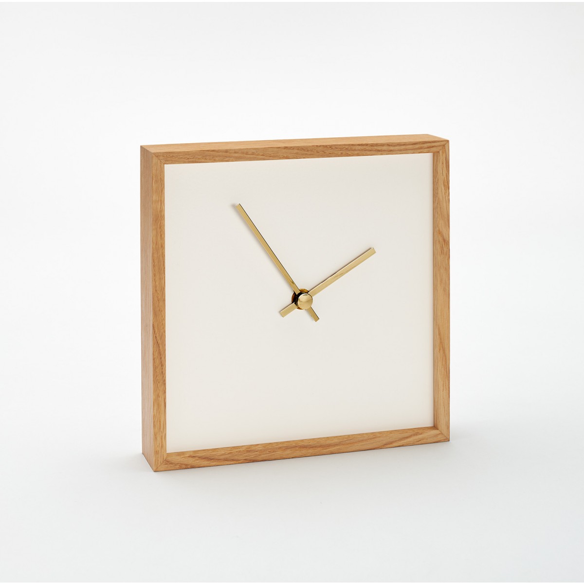 the square - skandinavisch weiß | Constantin Lindner | Wanduhr Standuhr Uhr