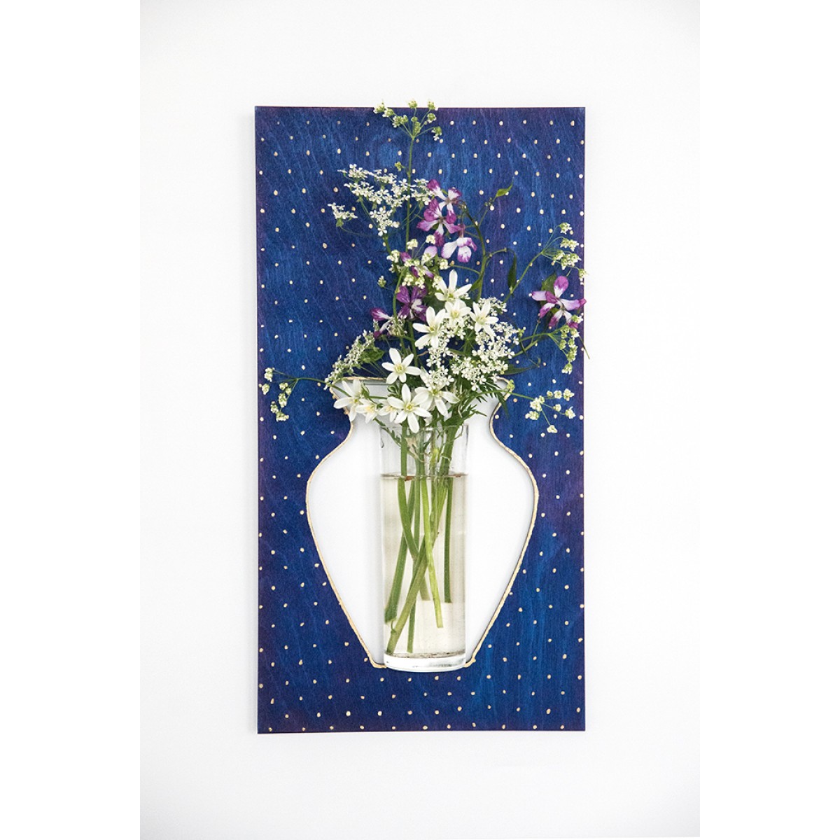 Wandvase "flortrait diy"