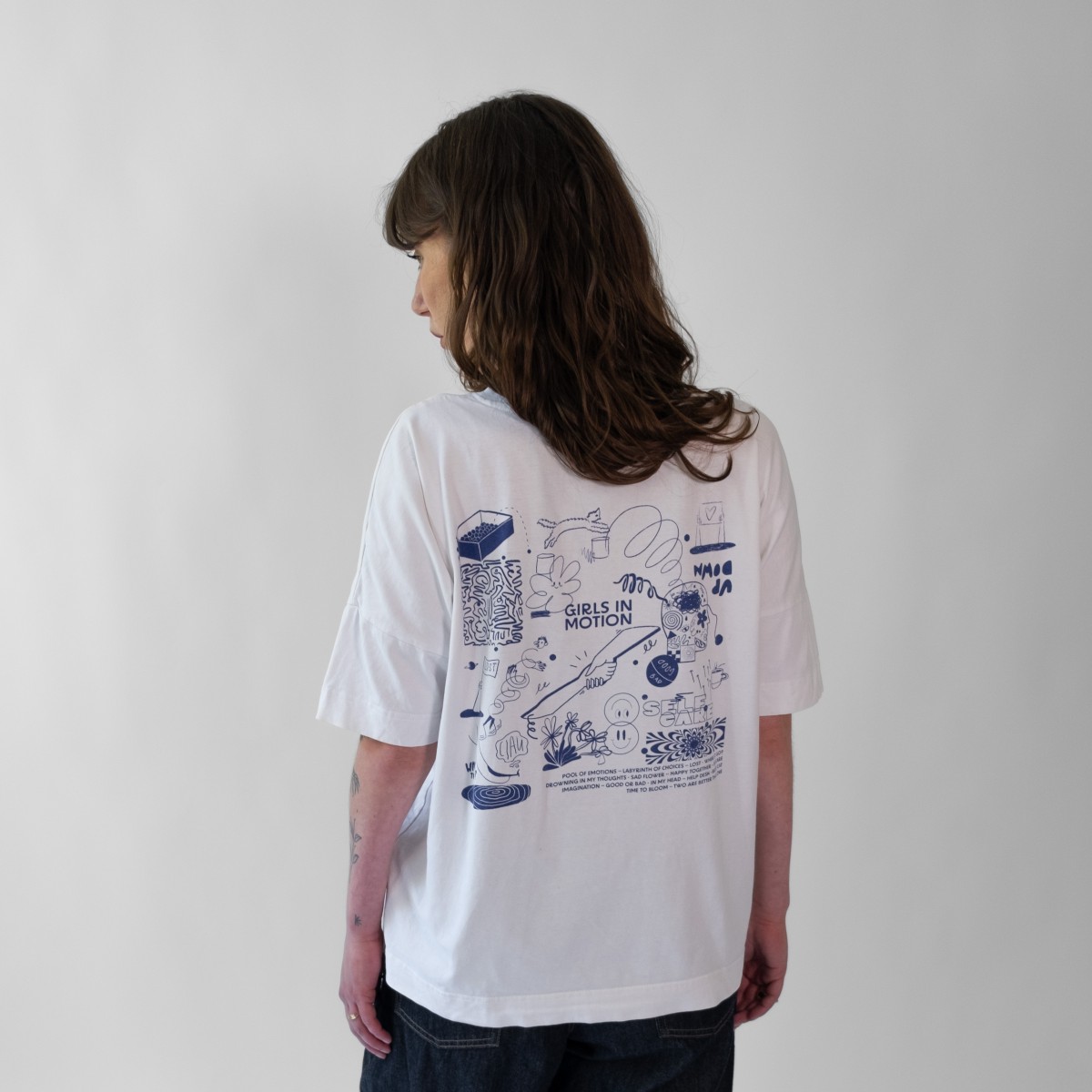 Girls in Motion | Lost Unisex T-Shirt weiß | Fair 
