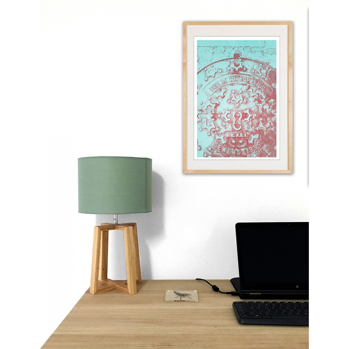 Haus der Riso - Dublin - A3 Risograph-Druck