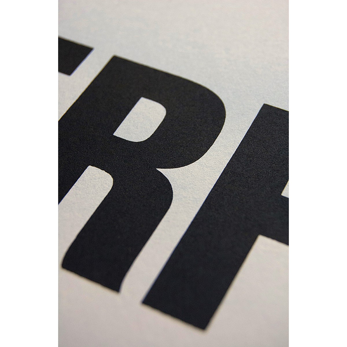 Buchstabenort Erfurt Stadtteile-Poster Typografie