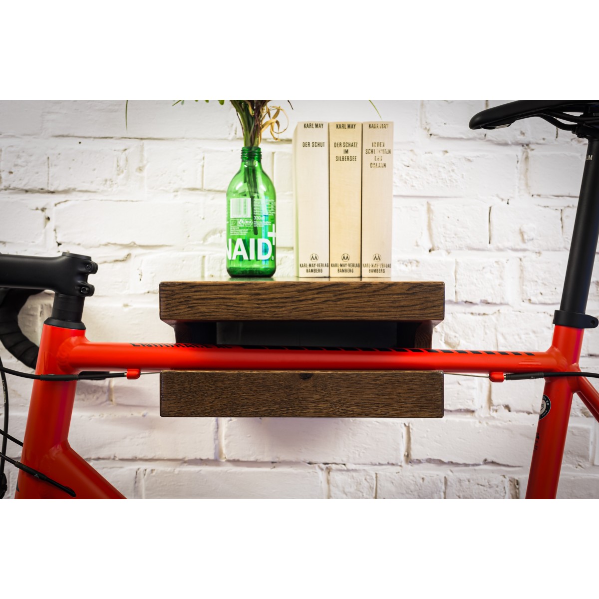 Fahrrad Wandhalterung "FRANZ-JOSEF" | Nachhaltig & Fair | Handgearbeitet in Deutschland