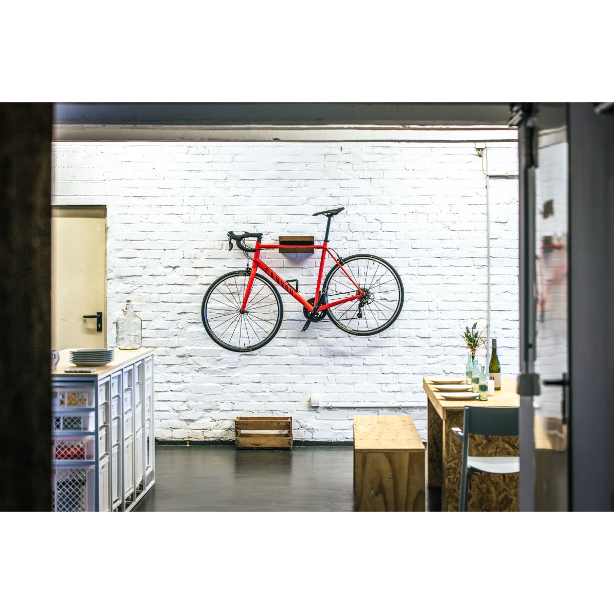 Fahrrad Wandhalterung "FRANZ-JOSEF" | Nachhaltig & Fair | Handgearbeitet in Deutschland