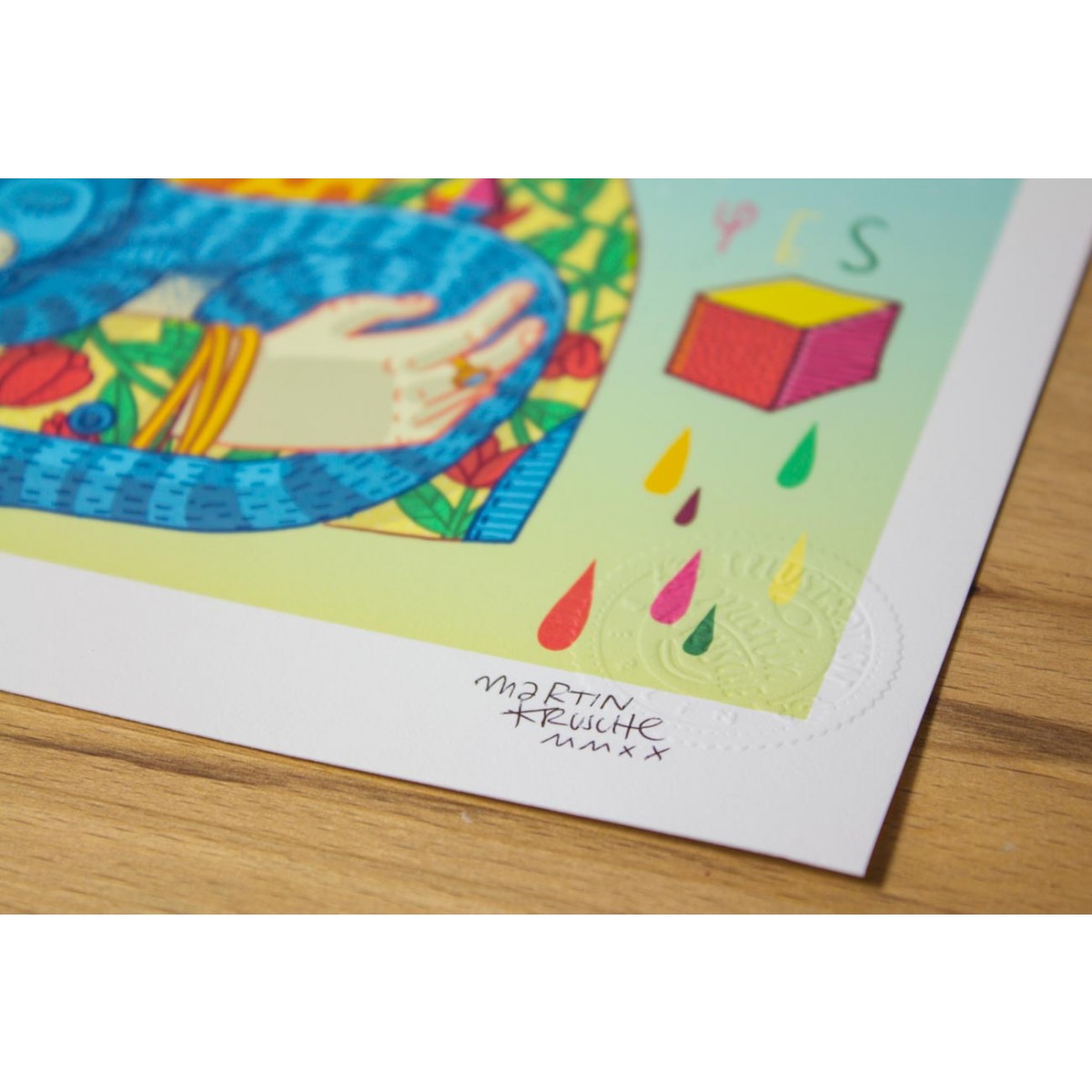 Martin Krusche - Fineartprint »Frida« DIN A4