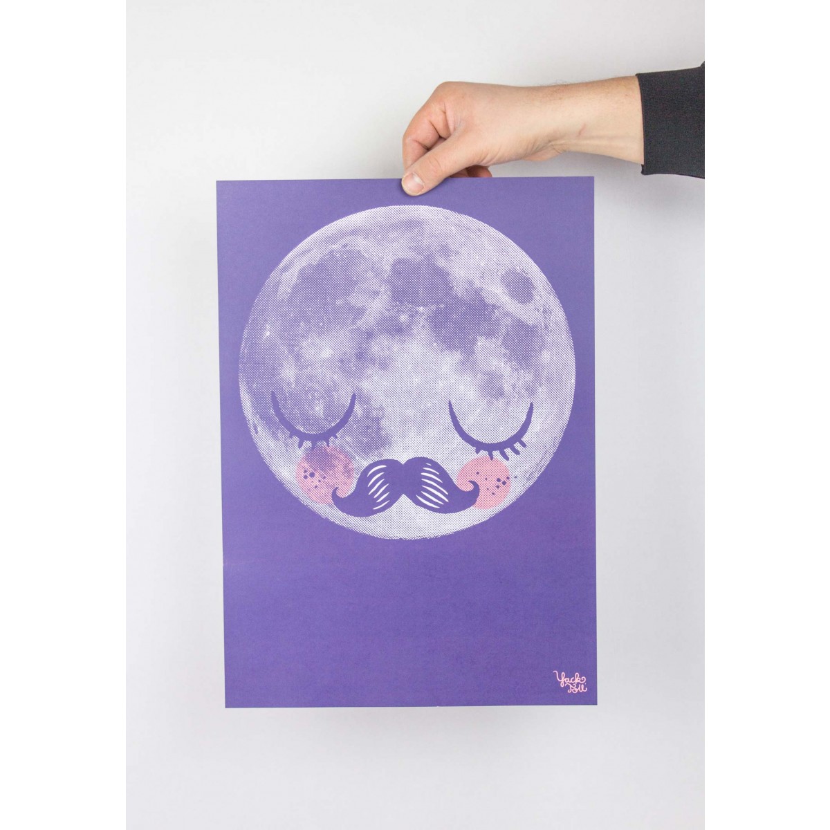 Martin Krusche - Poster »Für Neil« DINA3