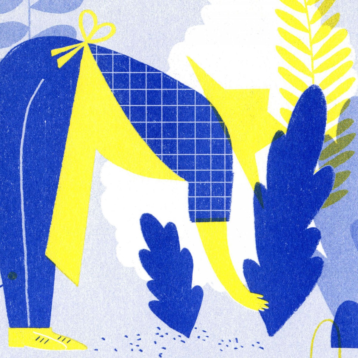 Risodruck »Gardening« (DIN A4) / fidu—fine paper goods