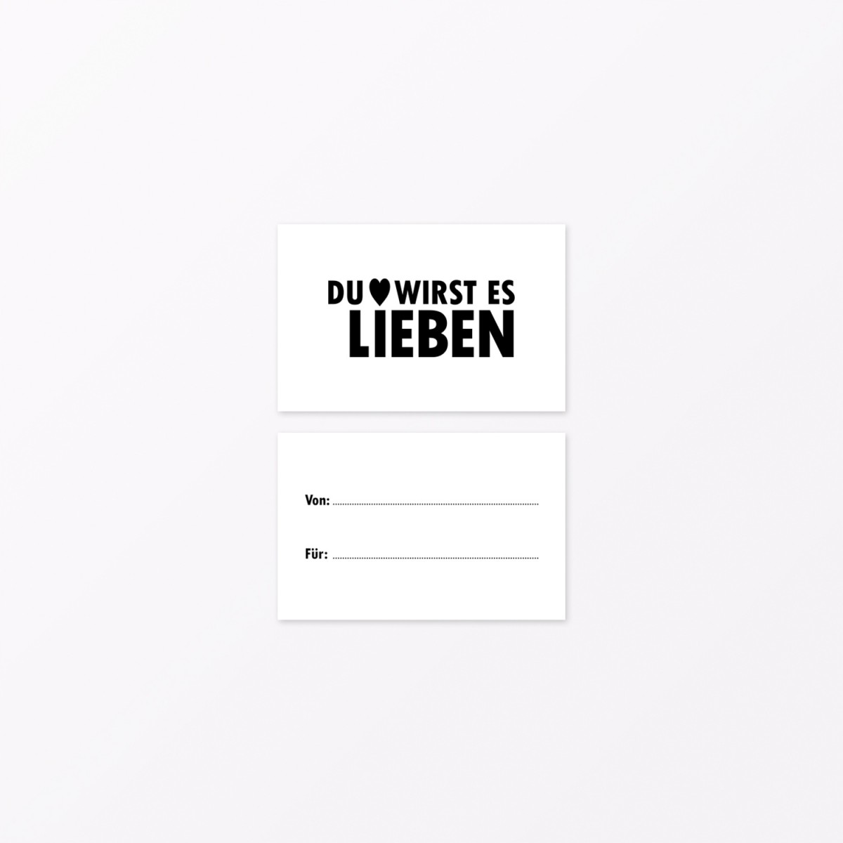 TYPOP 10-teiliges Geschenkanhänger-Set 85 x 55 mm