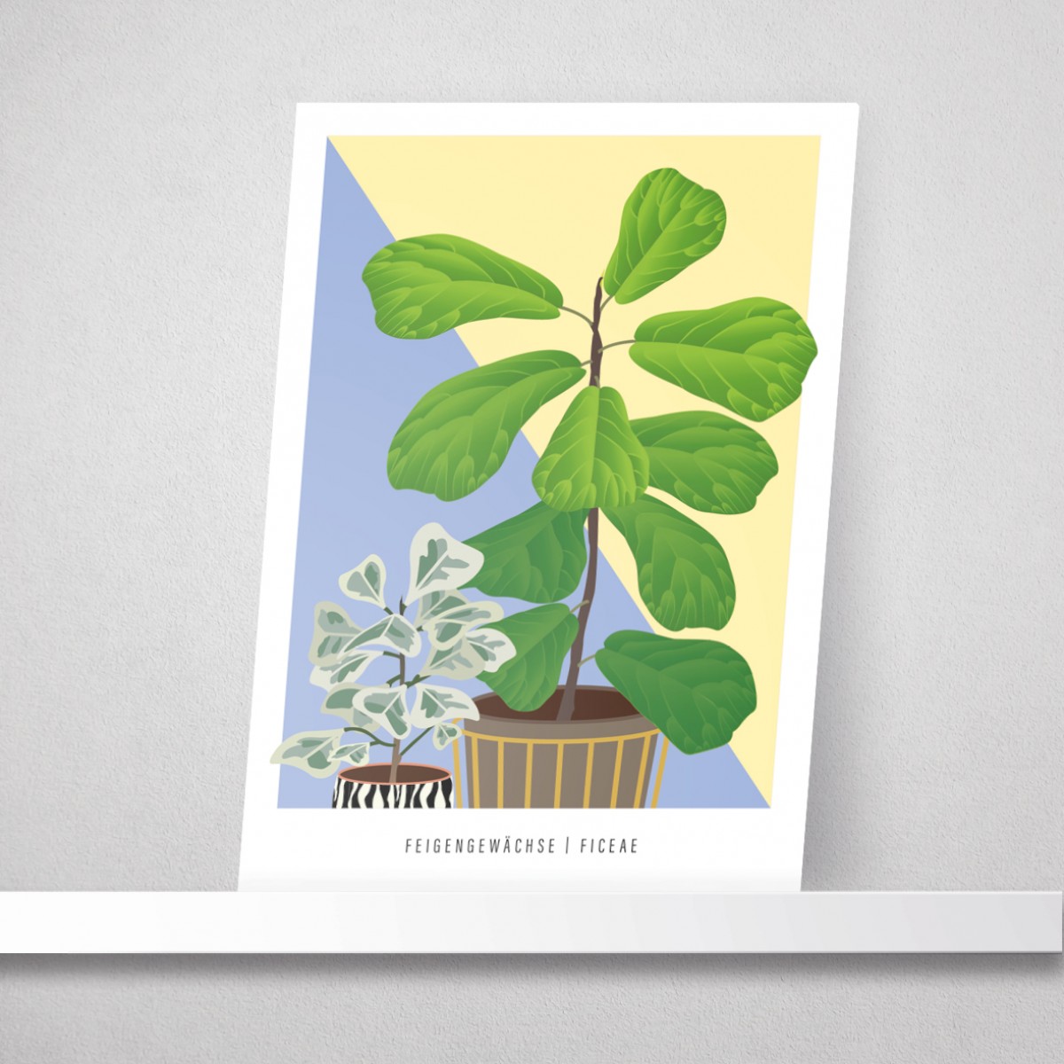 Hey Urban Monkey - A4 Poster - „Feigengewächse“