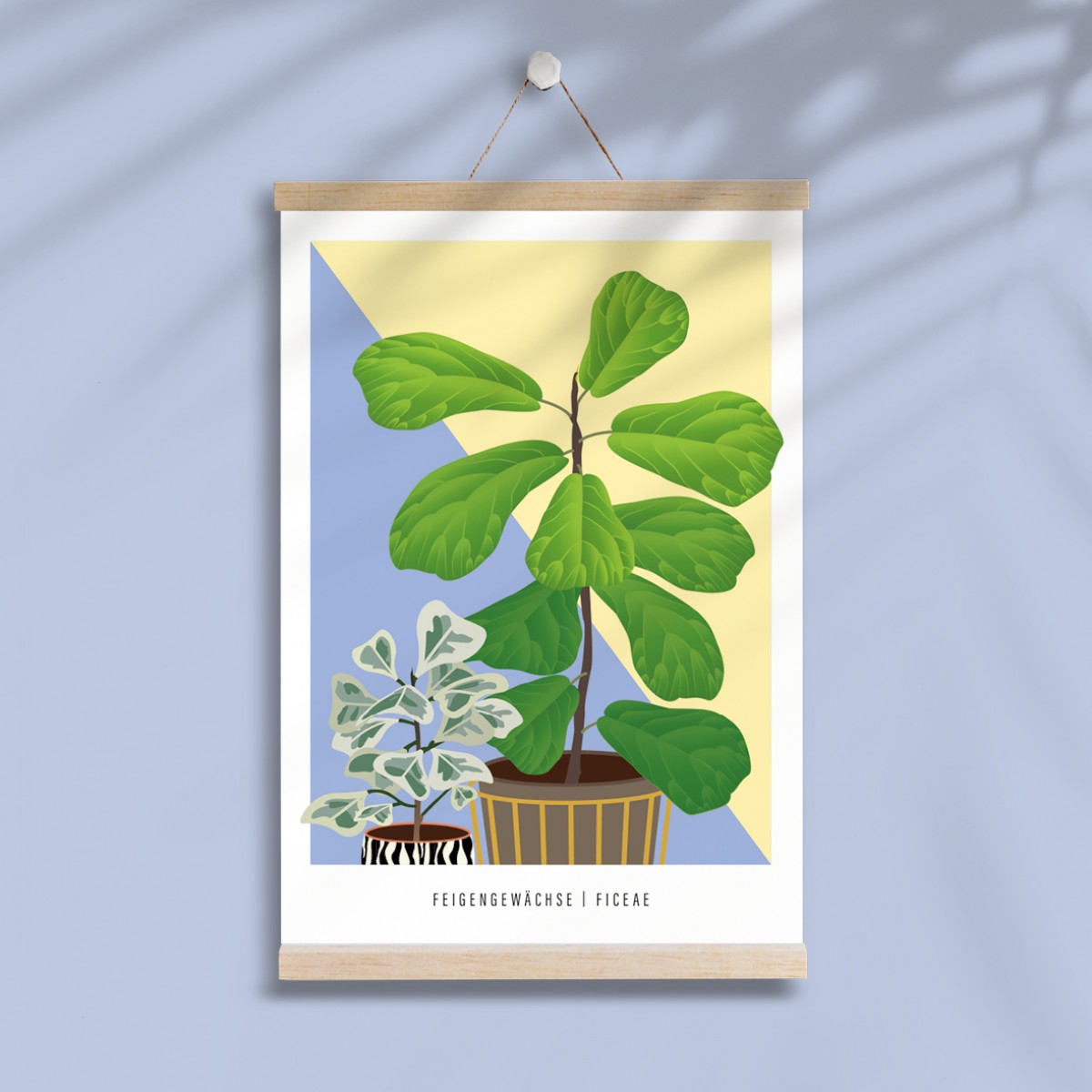 Hey Urban Monkey - A4 Poster - „Feigengewächse“