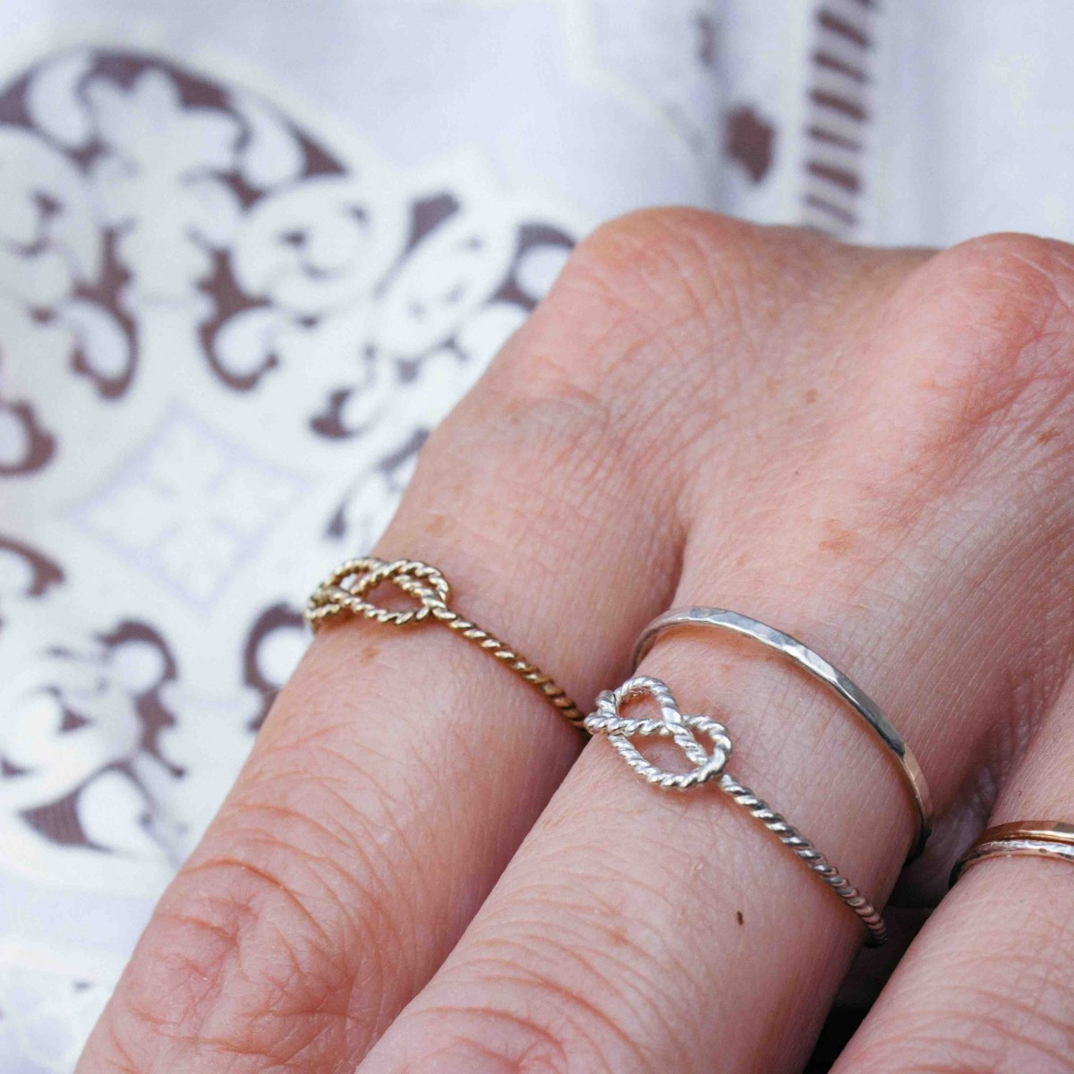 iloveblossom INFINITY RING // gold
