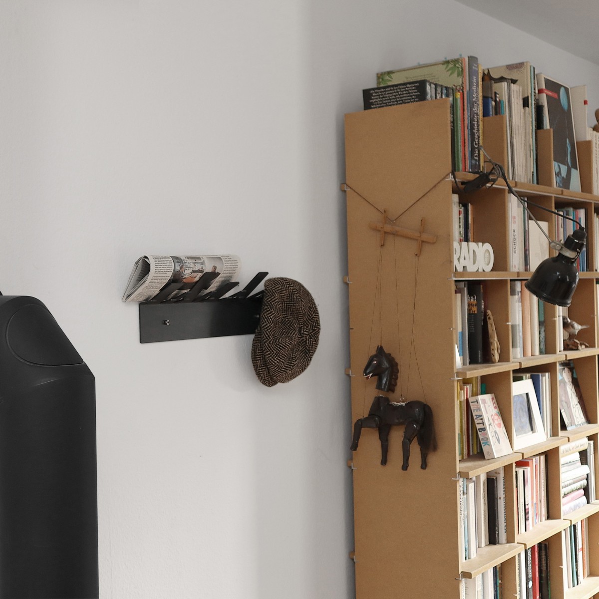 OBE Wandgarderobe in Anthrazit | stadtteile