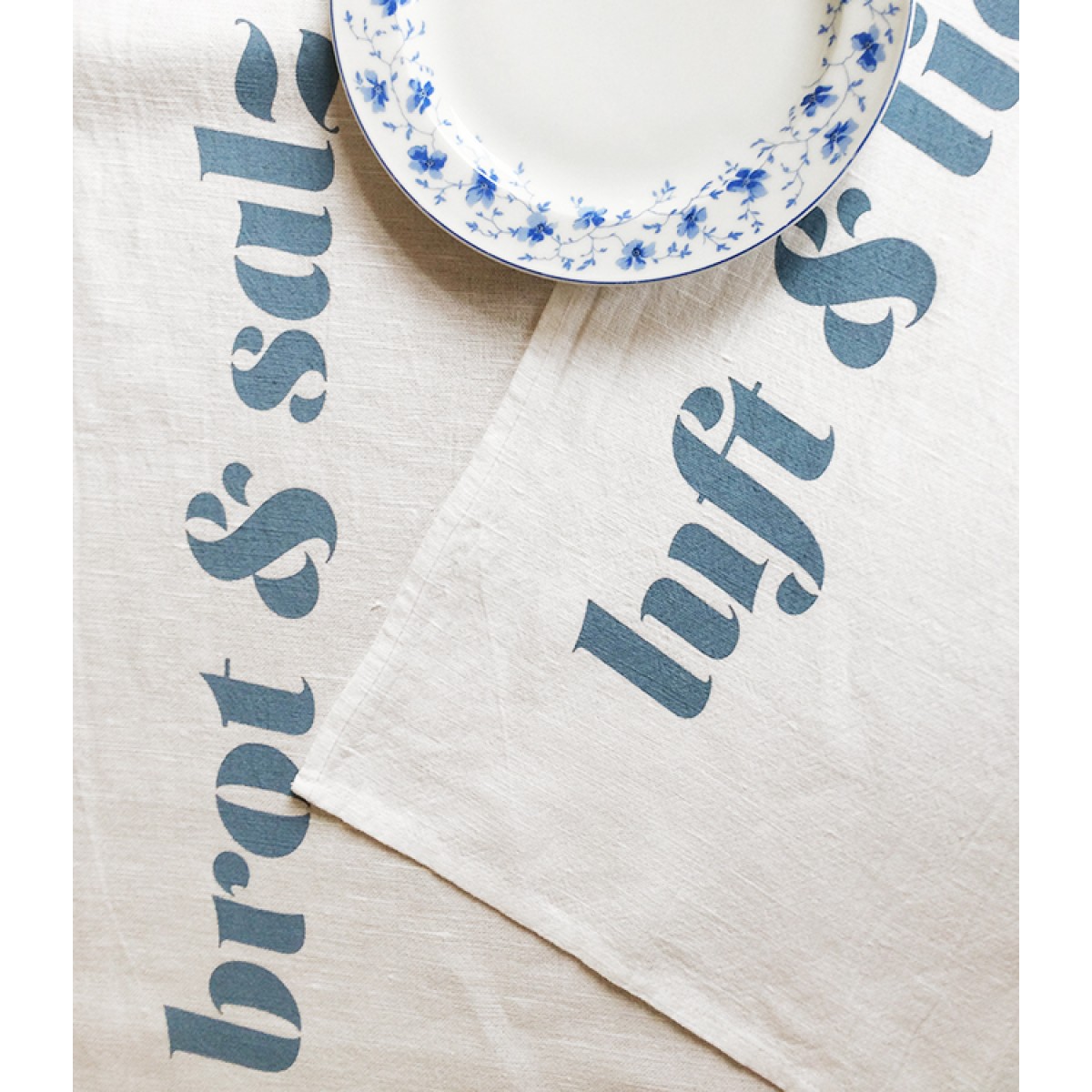 LIT & MIX – Geschirrtuch-Set »Luft & Liebe« – »Brot & Salz«