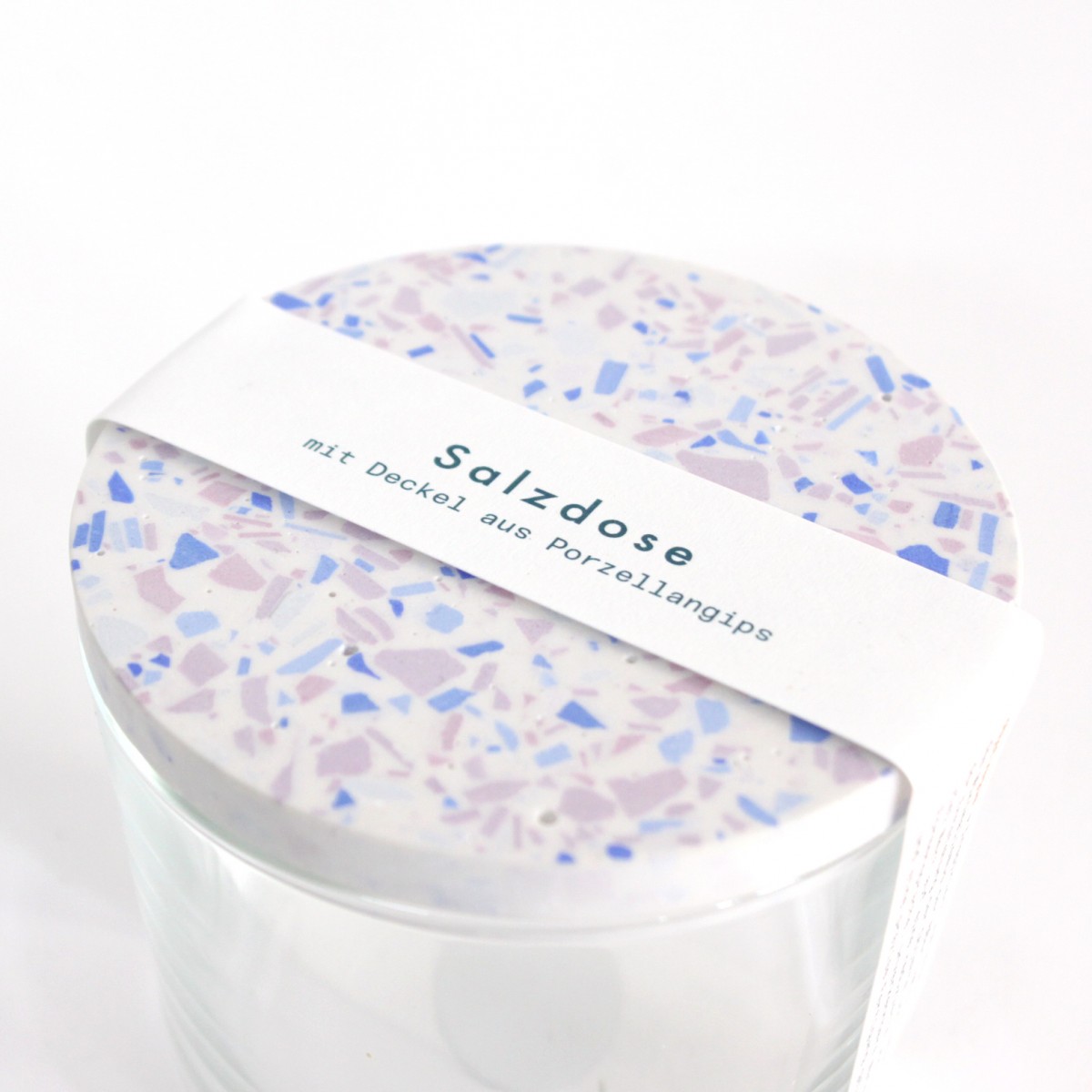objet vague / Terrazzo Salzdose / Creme-lila