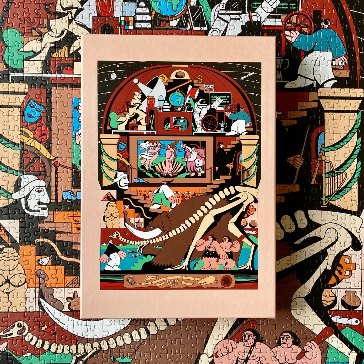 Das Puzzle Kollektiv - Puzzle "Touch of civilization" 1000 Teile 