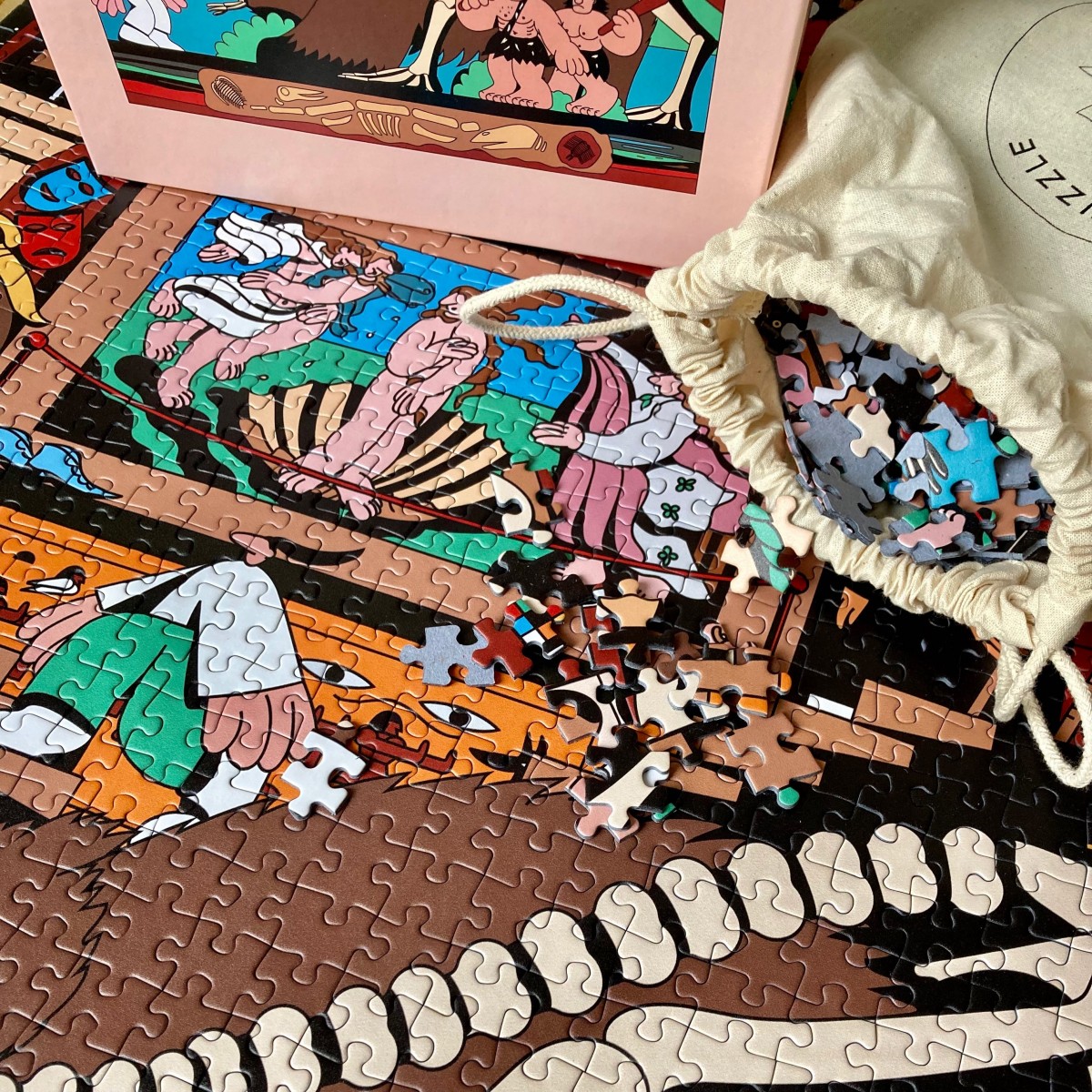 Das Puzzle Kollektiv - Puzzle "Touch of civilization" 1000 Teile 