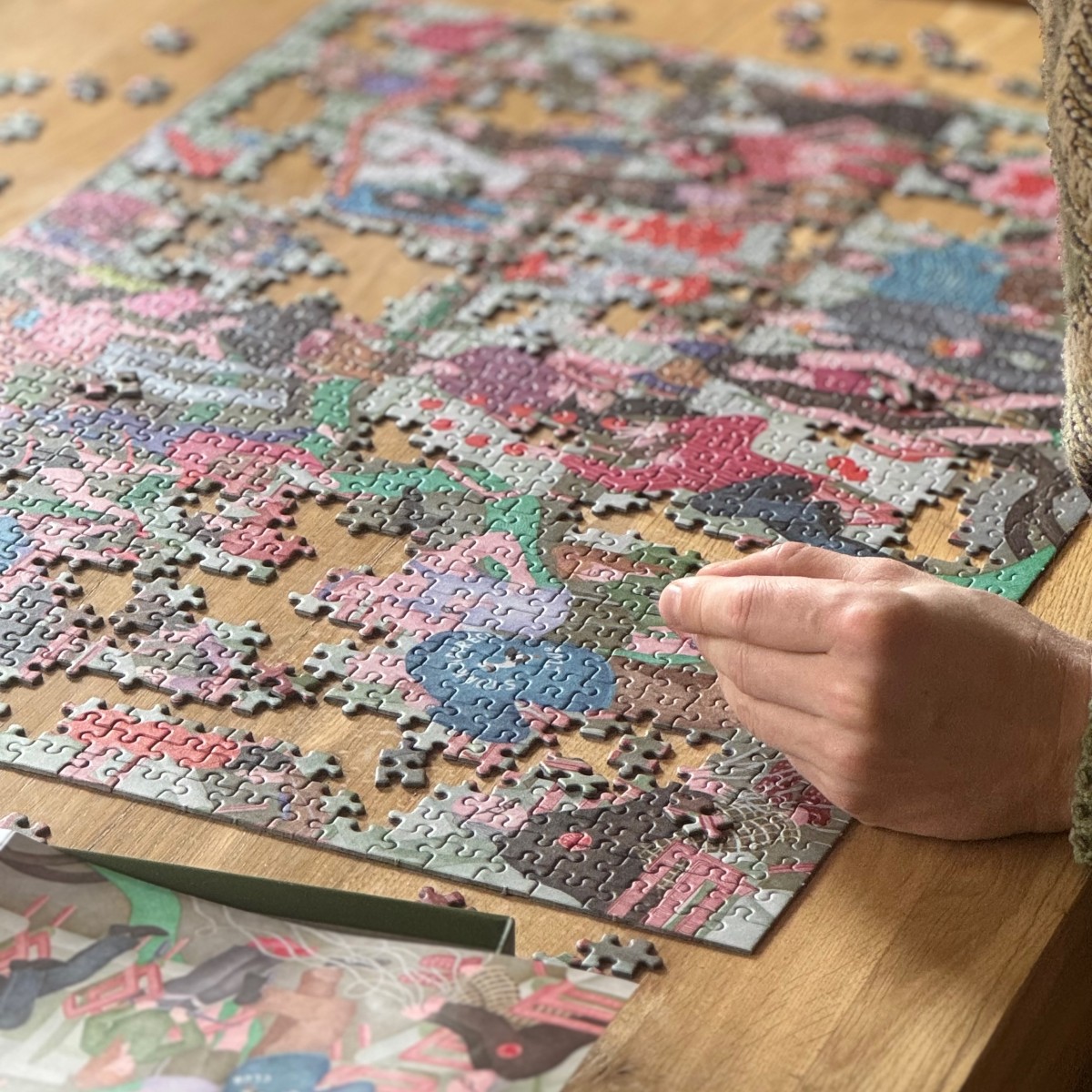 Das Puzzle Kollektiv - Puzzle "World Records' Waiting Room" 1000 Teile