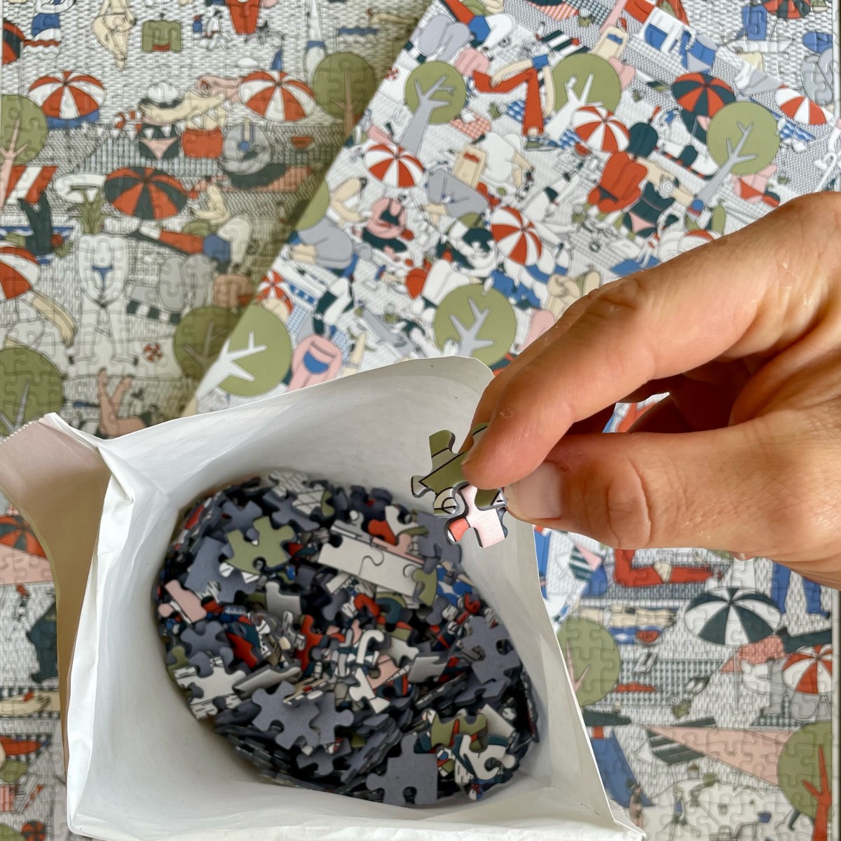 Das Puzzle Kollektiv - Puzzle "Beach" 1000 Teile