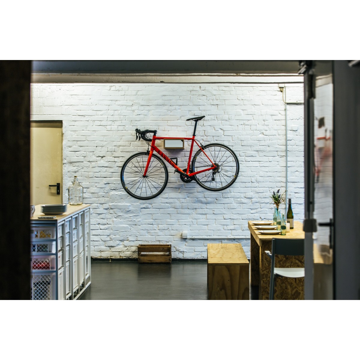JAKOB | Fahrrad Wandhalterung aus Holz | Fahrradwandhalter