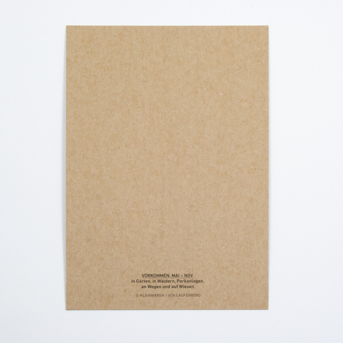 KLEINWAREN / VON LAUFENBERG Schopf-Tintling Postkarte
