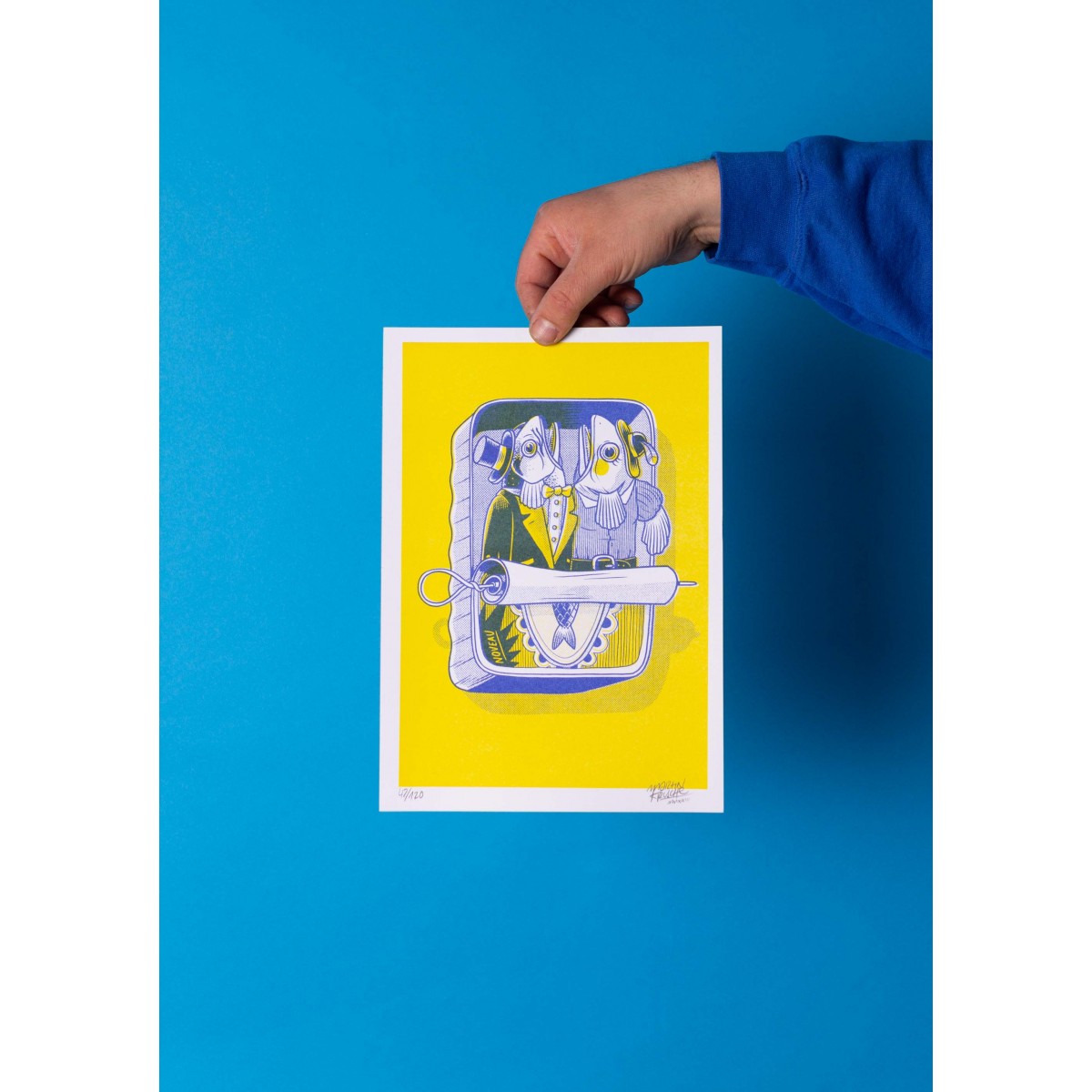 Martin Krusche - Risographie »Konserve«, 21x29,7cm