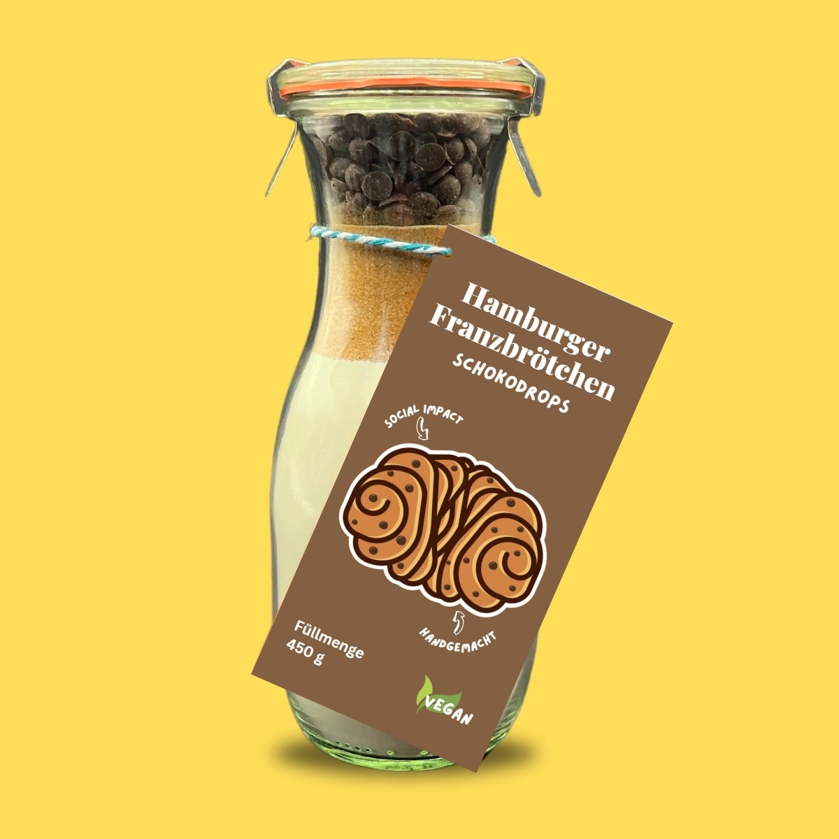 Hamburger Franzbrötchen 3er Geschenk Set
