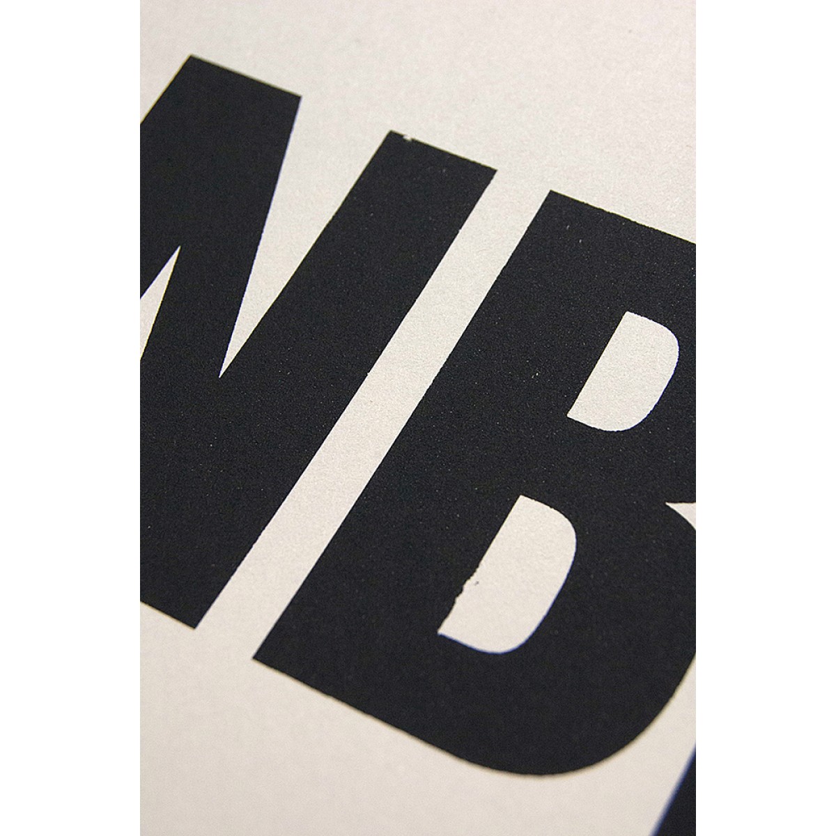 Buchstabenort Nürnberg Stadtteile-Poster Typografie
