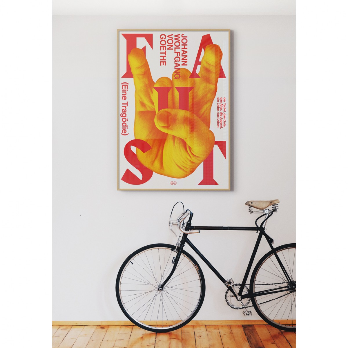 NEW PRINTS ON THE BLOCK / Plakat & Buch »Faust« von Goethe